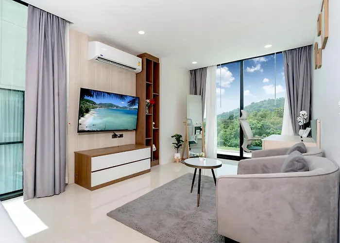 Beach, Relax & Fun! Vv Patong 2Br Apartment C201 Just 5 Min Drive From Patong Nightlife